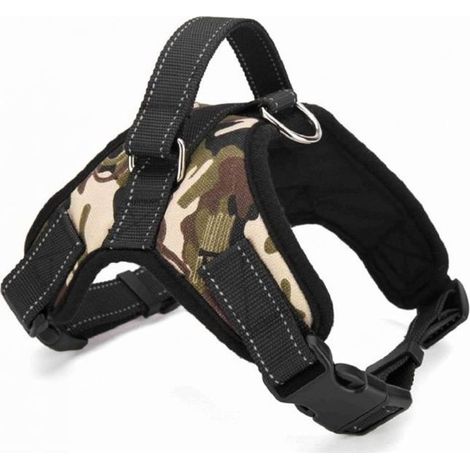 Honeyhome Haute Qualité Harnais Chien Réglable harnais pour Grand Gros Moyen Chien Accessoires Kit Confortable(XL) (1/3)