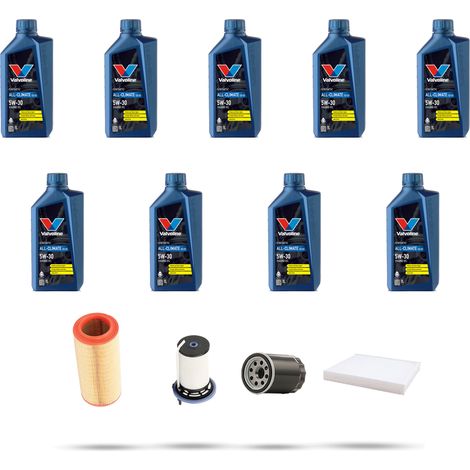 Kit tagliando 3 FILTRI e 9L OLIO compatibile con Fiat Ducato 3.0 JTD 130kw dal 2011 (1/5)