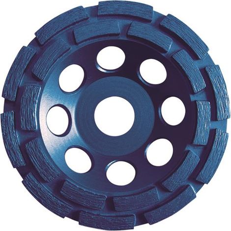 Mexco 115Mm Cup Grinder Twin Row X90 Grade Diamond Blade (1/2)