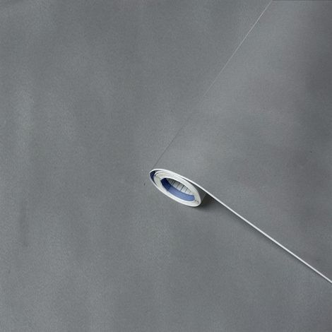 Venilia Pellicola adesiva, Velluto Ottica di velluto Grigio chiaro, 45cm x 1m, Spessore 140μ, Pellicola autoadesiva per mobili o cucina, carta da parati, PVC senza ftalati, Prodotto in UE (1/4)