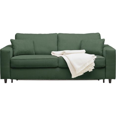 Mömax Schlafsofa Agneta Dunkelgrün (1/5)