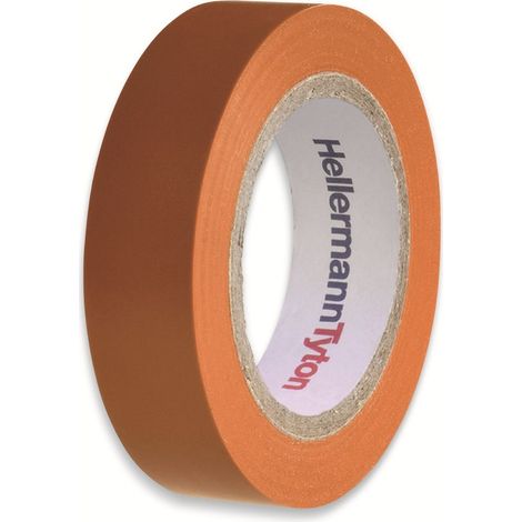 HellermannTyton HelaTape Flex 15 710-00110 Isolierband HelaTape Flex 15 Orange (L x B) 10 m x 15 mm (1/3)