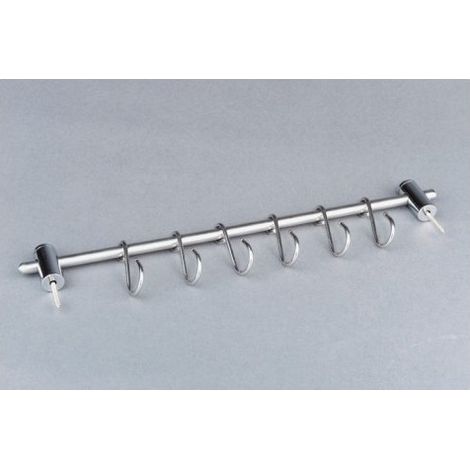 Colgador Embutidos 50Cm Torn 10 Ganchos Inox Ibili