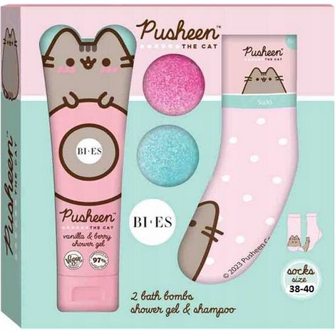Bies Pusheen The Cat Badeanzug-Set mit Socken, Größe 38-40