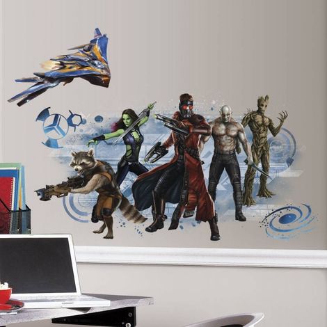 Stickers Graphic Les Gardiens de la Galaxie Marvel (1/3)