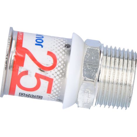Raccord droit inox à sertir S-Press Plus multicouche M - 25mm 3/4' (20x27mm) - Uponor
