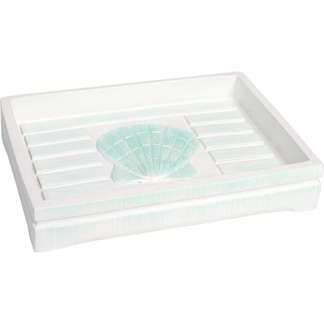 décoratifs pour décoration de Bain, résine, Coquillages de Plage, Porte-Savon