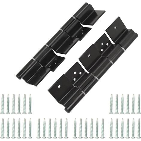 Charnière à Friction pour Porte D'entrée de Camping-car, Fonctionnement Fluide, Haute Résistance, Noire, pour Remorque à 5ème Roue, Camping-car, 2 Pièces. (1/5)