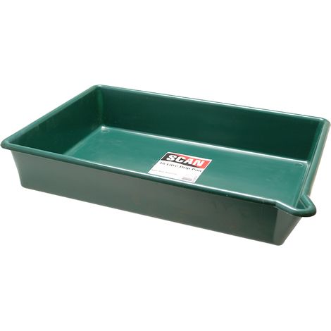 Scan Drip Pan 53 x 40 x 9.5 cm 16 L Oil Draining Pan