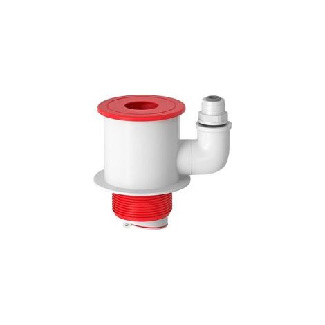 1 Stück Waschmaschinen-Geruchsstopper, 3-Wege-Ablaufschlauchverbinder mit 3/8"-Schnellkupplungen, für 50-mm-PVC-Schlauch (1/5)