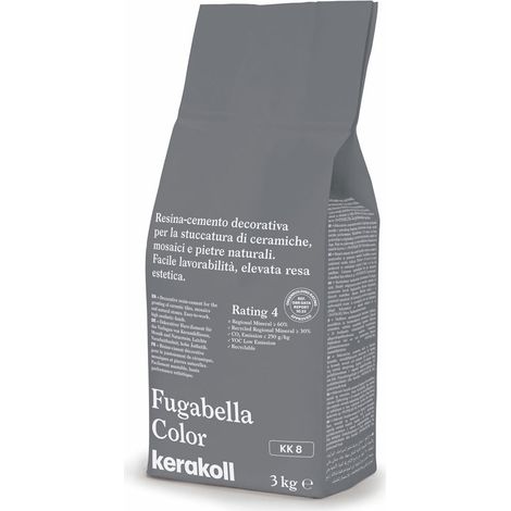 Joint de carrelage Fugabella Color FILL 3 kg by KERAKOLL Coloris KK8 - anciennement 08