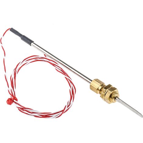 Capteur RTD PT100 RS PRO, Ø 4mm, L.150mm + 1m, +250°C max, Fil de sortie ( Prix pour 1 ) (1/3)