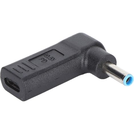 Schnellladegerät für USB-Ethernet-Hubs, kompatibel mit PD-Schnellladung, mit Gehäuse aus Aluminiumlegierung und Wärmeableitungsdesign sowie einem universellen USB-C-zu-DC-Adapter.
