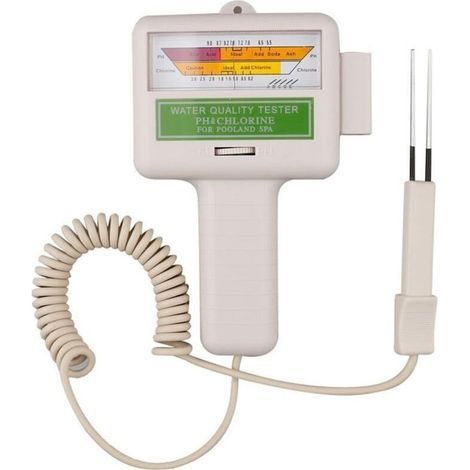 Kit de testeur de Compteur d'eau de Chlore PH, Moniteur numérique Portable d'analyse (1/3)