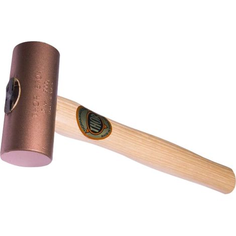 Thor 24-5706N Round Solid Copper Mallet 50mm 1750g THO245706N