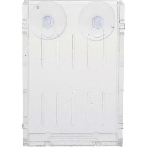 Pot de fleurs transparent en acrylique de 6 x 3 x 9 cm pour aquarium