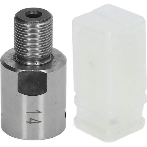 Adaptateur de mandrin de haute précision en acier inoxydable, bielle M14 pour le travail du bois (1/5)