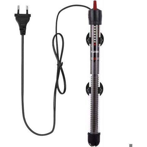 Chauffage d'aquarium 300 W, 375 L, avec thermostat réglable et ventouse. (1/5)