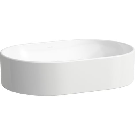 LAUFEN Savoy Waschtisch-Schale, 380x550x130mm, oval, mit
