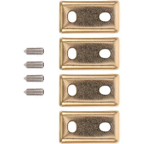 Kit de Fixation pour Porte-Serviettes de Salle de Bain (4 pièces), Support de Base pour Porte-Rouleau de Papier Toilette, Fixation sécurisée 36 x 20 mm, Installation Facile (1/5)