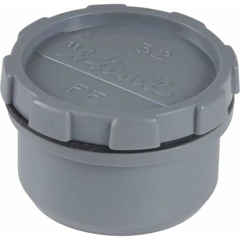 – Tampon de visite PVC 50mm – Bouchon à coller male/femelle – Raccord d'évacuation pour canalisations – Accès rapide pour entretien