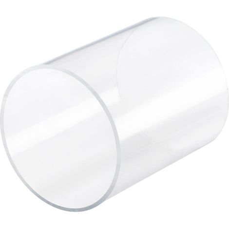 Acrylique Tuyau Rigide Rond Tube Transparent 74mm Diamètre Interne 80mm Diamètre Externe 100mm pour Éclairage Modèles Plomberie Artisanat (1/5)