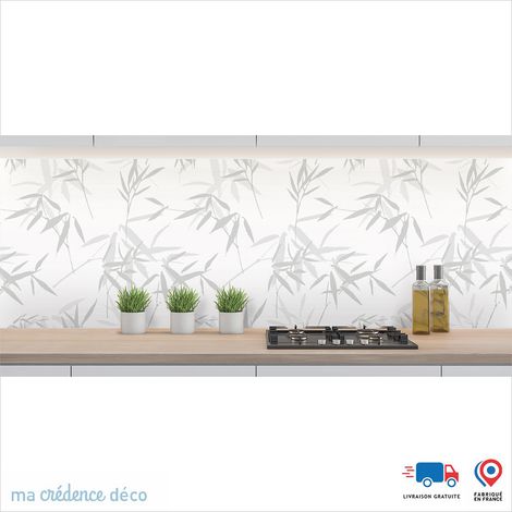 Crédence : Gris clair RAL 7035 - Alu composite - 120 - 60 (1/3)