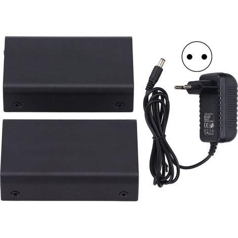 Prolongateur HDMI 1080P Cat6 Cat7 RJ45 PC TV Convertisseur avec Copie EDID 100-240V Prise UE (1/5)