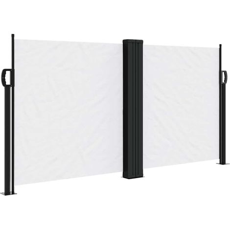 Maison Exclusive - Tenda da Sole Laterale Retrattile Bianco 120x600 cm