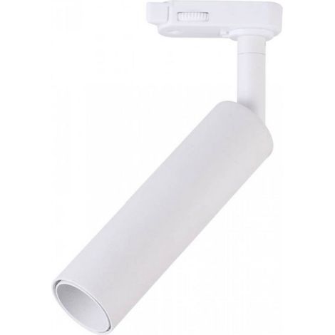 Foco LED de riel Samsung V-TAC de 7 W, blanco cálido