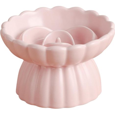 Pet Slow Feeder Bowl, Anti-Vomiting Cat Puzzle Feeder, Slow Eating Cat Bowl, Non-Slip Slow Eater for Small and Medium Dogs, Elevated Slow Feeder Dish for Healthy Digestion (1/5)