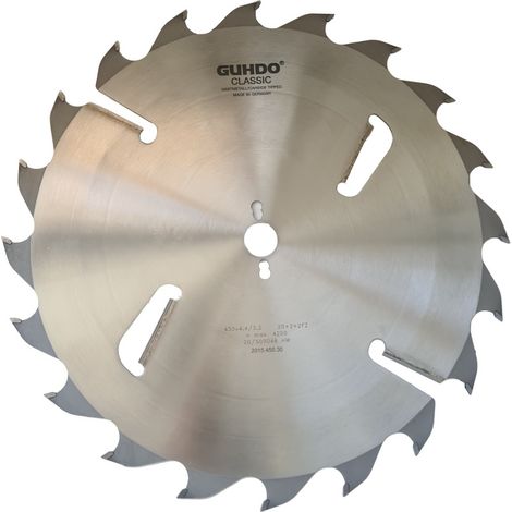 Guhdo HW Kreissägeblatt Sägeblatt 450x30 Z20 CNL 201545030