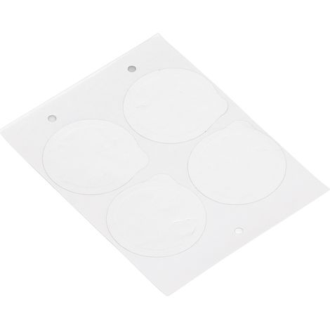 120 couvercles scellés autocollants en papier alu pour dosettes café rechargeables et jetables (1/5)