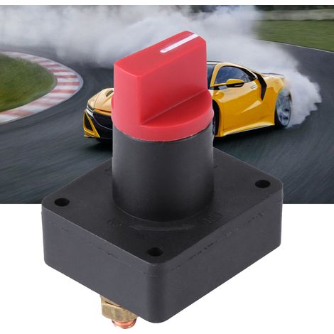 Interrupteur de Déconnexion Batterie 300A 6MM pour Voiture, Camion, Bateau (1/5)