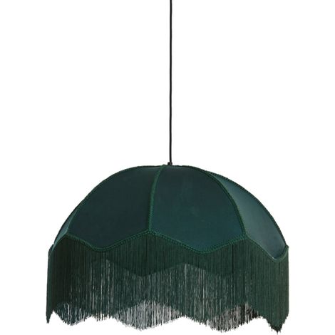 Light & Living - lampada a sospensione - Malacia - verde - raffia