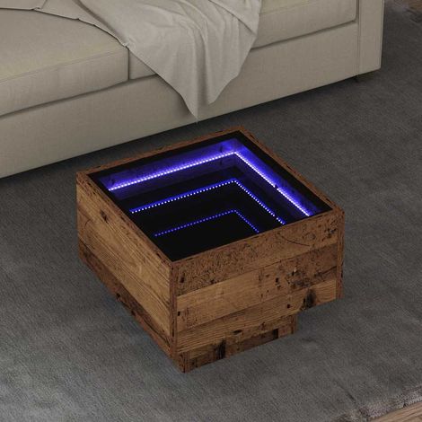 Couchtisch Altholz 40 x 40 x 30 cm Holzwerkstoff