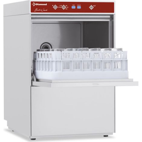 Lave-verres - panier 400x400 mm - full hygiene- Diamond (1/4)