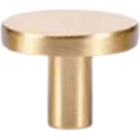 12pcs Bouton De Meubles Poignee Meuble Laiton Bouton Tiroir Poignée Boutons De Tirage Rond Boutons De Porte Avec Vis De 25mm, 25x20mm (1/4)