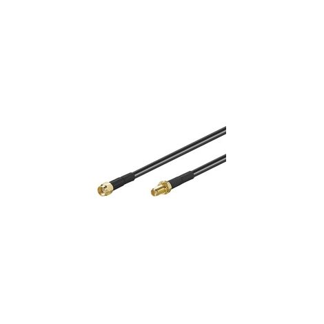 Goobay 51678 Goobay cavo coassiale LMR195 5 m RP-SMA Nero