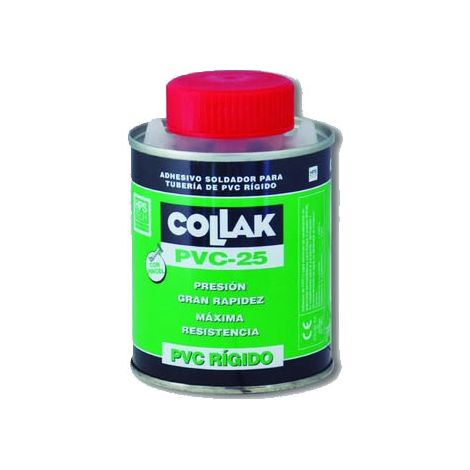 COLLAK 200250TP  Adesivo per saldatura PVC-25 Pennello 250ml