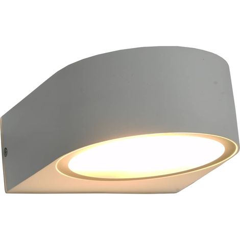 Maison Exclusive - 2 pcs Appliques murales d'extérieur 1 W Blanc Rond (1/5)