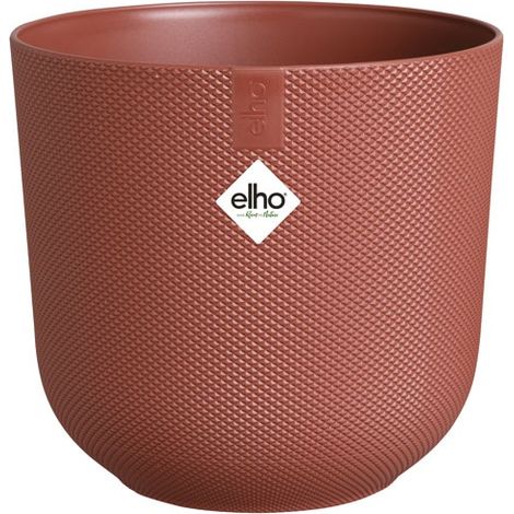 Pot Jazz Rond D.14cm Rouge Toscane - Elho