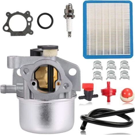 Vergaser für Briggs & Stratton 799871, 799866, 790845, 796707, 794304 Toro Recycler 22'' Craftsman Rasenmähermotoren mit Luftfilter, Kraftstoffleitung und Primerpumpe (1/5)