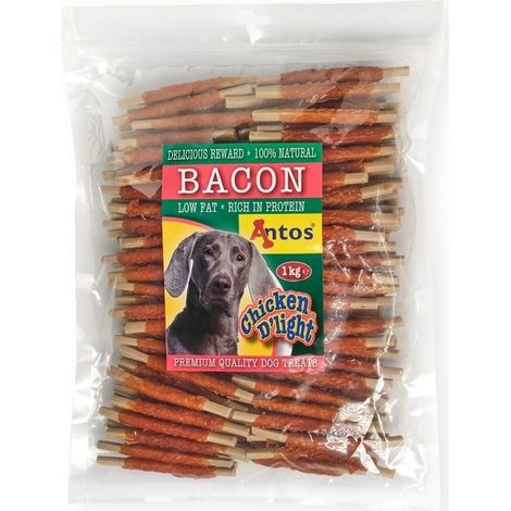 Snack para Perros Chicken D'Light con Tocino - 1 kg  Oferta exclusiva