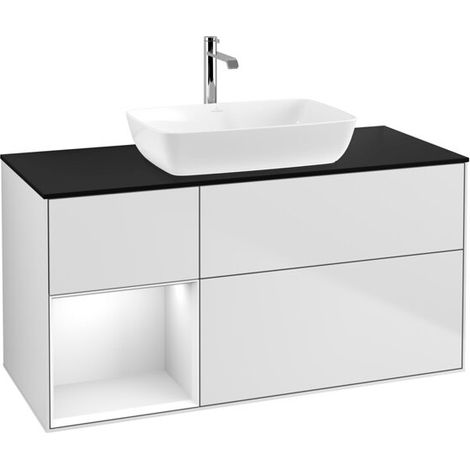 Villeroy & Boch F822GFMT Armoire sous lavabo Finion F82 (1/2)