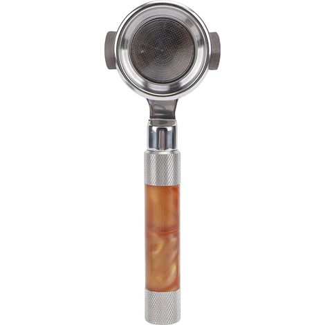 Portafiltro Bottomless E61 – Doppio Beccuccio in Acciaio Inox, Design Elegante e Manico Ergonomico – Ideale per Macchine Espresso Domestiche e Professionali (1/5)