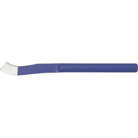 TECWERK Nutenmeißel Länge 150 mm Schneidenbreite 2 mmSchaftquerschnitt 10 mm Chrom-Vanadium-Lufthärterstahl