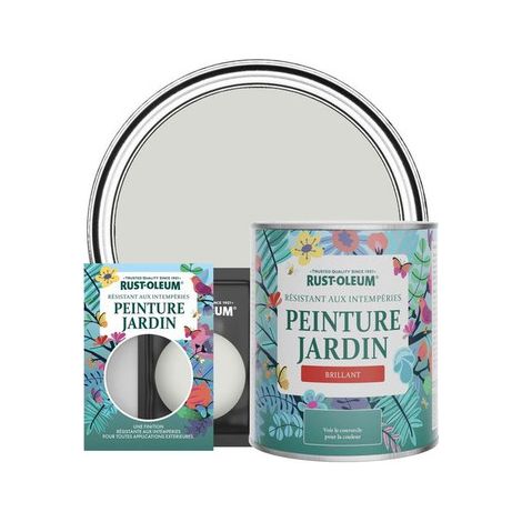 Peinture Jardin, Finition Brillante - Gris d'Hiver (1/3)