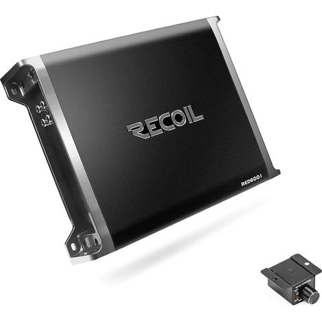 Ampli Mono Classe D 1320W Subwoofer Voiture  660W RMS @1Ω, 1Ω Stable, Télécommande Graves, MOSFET, Bass Boost (1/5)