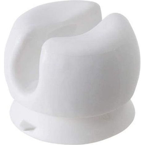 Support Pour Brosse À Dents - Ventouse Murale Pour Miroir Ou Plan De Travail - Compatible Sur Surfaces Lisses - 1 Pièce (1/5)
